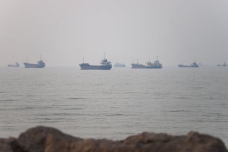 ships at sea