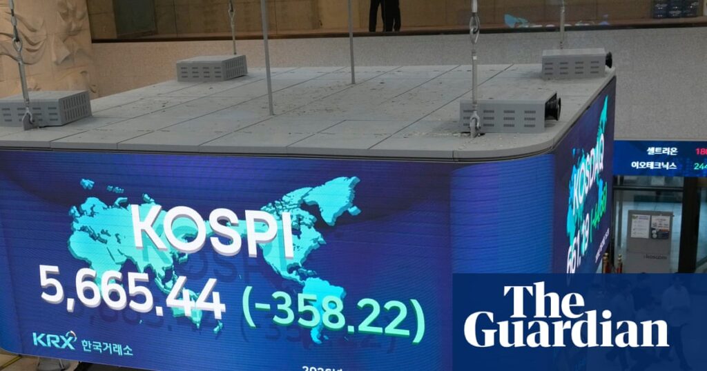 Shares in Asian chip firms plunge further as AI sell