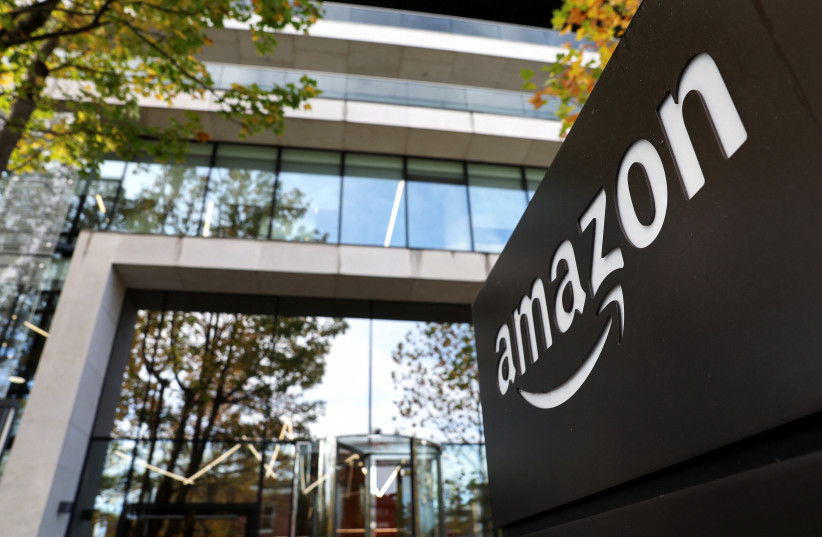 Amazon Ireland corporate offices in Dublin, as Amazon.com, Inc., said on Tuesday it plans to cut its global corporate workforce by as many as 14,000 roles and seize the opportunity provided by artificial intelligence (AI), in Dublin, Ireland, October 28, 2025.