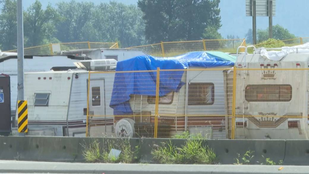 Click to play video: 'Abbotsford encampment removal'