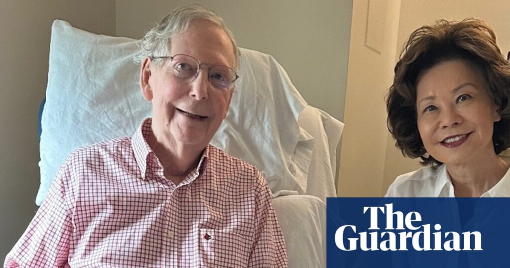 Mitch McConnell reveals fall led to hospitalization after weeks of silence Mitch McConnell reveals fall led to hospitalization after weeks of silence