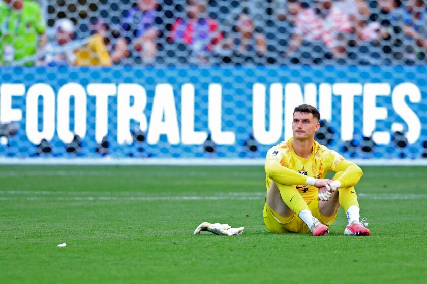 SEATTLE, WA - JULY 06, 2026: United States of America goalkeeper Matt Freese.