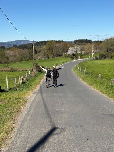 When my mother and sister's holiday to the UAE was put on hold, I convinced them to embark on a six-day walk across Spain instead. Hayley Kadrou / The National