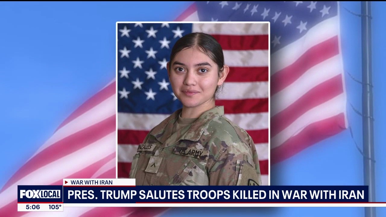 Trump salutes soldier from Carrolton killed in Iran War