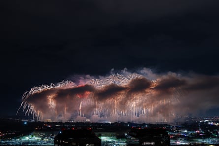 smoke in the air