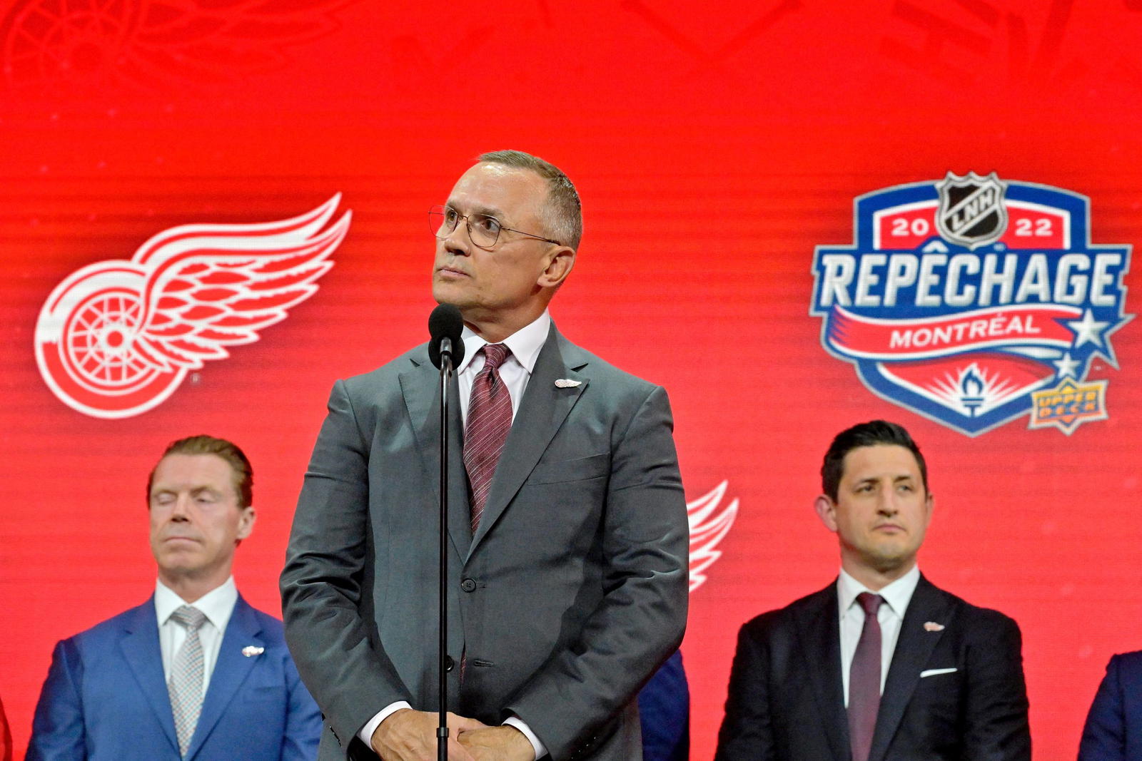 The Detroit Red Wings were one of the NHL's worst teams under GM Steve Yzerman. Now, a new GM must handle Dylan Larkin's trade request and reconsider the ideal return, writes Ryan Lambert.