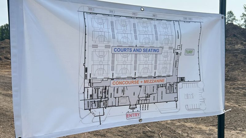 Kalamazoo’s new youth sports complex has officially broken ground! The project has been years in the making and multiple renderings showcased the final plans. (Mackenize Dekker/WWMT)