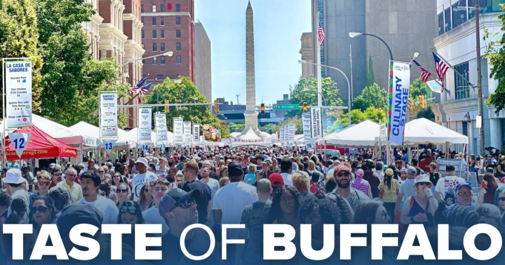 Taste of Buffalo, the largest 2-day food festival in the U.S., set to take over downtown Taste of Buffalo, the largest 2-day food festival in the U.S., set to take over downtown
