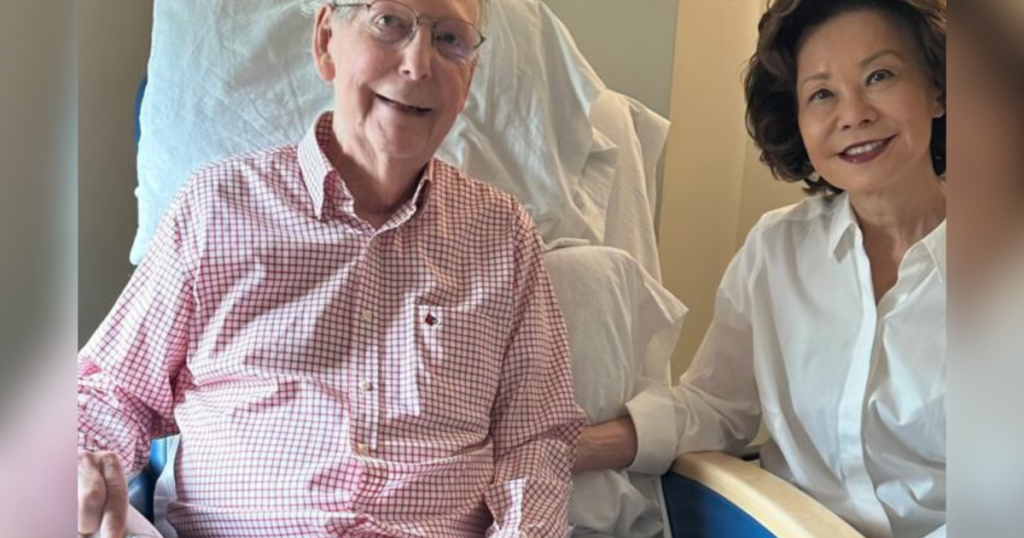 Sen. McConnell says fall led to his hospitalization, breaking weeks of silence Sen. McConnell says fall led to his hospitalization, breaking weeks of silence