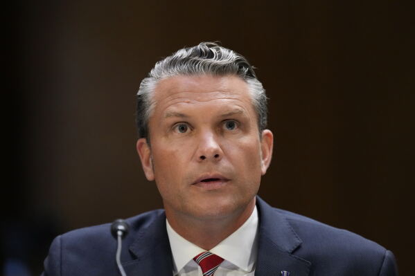 Defense Secretary Pete Hegseth testifies at a Senate Appropriations Committee hearing, Tuesday, July 21, 2026, on Capitol Hill in Washington. (AP Photo/Jacquelyn Martin)
