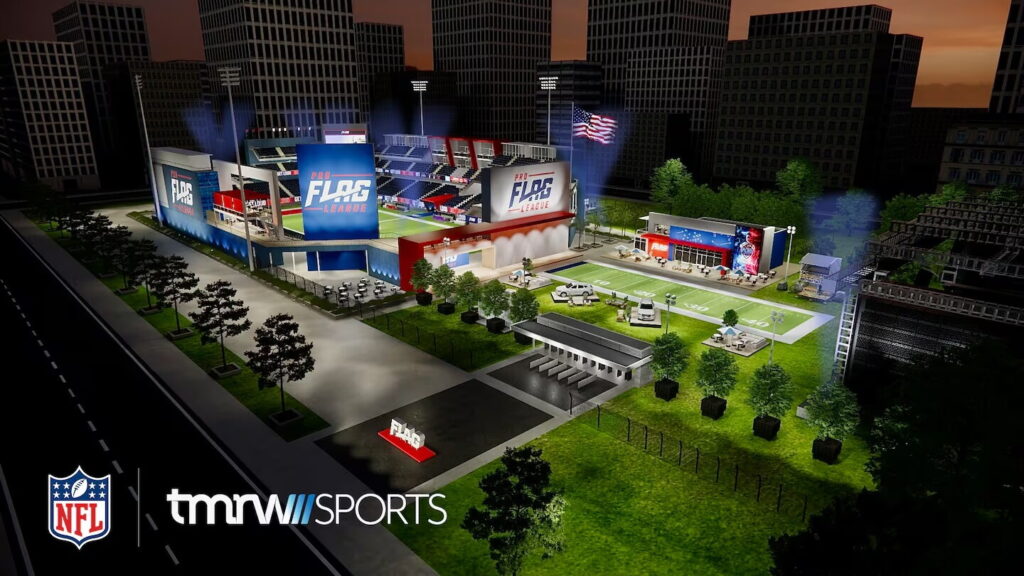 First images of NFL’s modular flag football arena emerge First images of NFL's modular flag football arena emerge