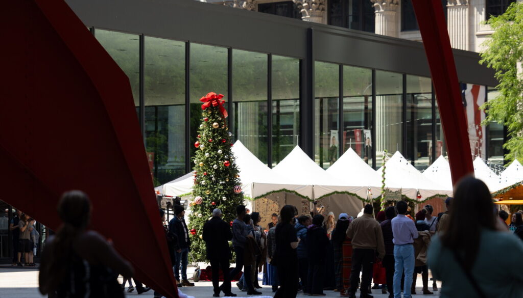 Christkindlmarket in July? No, it's just a Bears