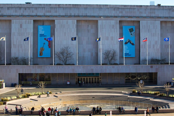 The Smithsonian Museum of American History is pictured on the National Mall in Washington, April 3, 2019. (AP Photo/Pablo Martinez Monsivais, File)