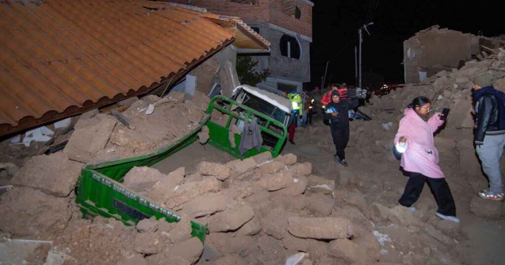 5.5 magnitude earthquake hits Peru’s Andes region and kills at least 5 people 5.5 magnitude earthquake hits Peru's Andes region and kills at least 5 people