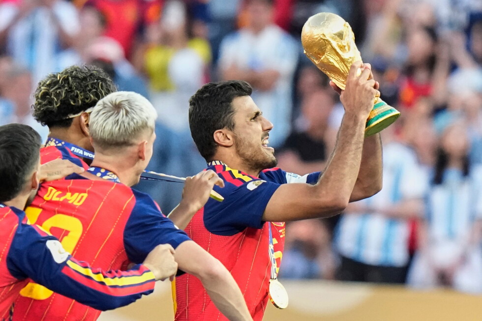 Spain wins the World Cup by beating Argentina 1 Spain wins the World Cup by beating Argentina 1