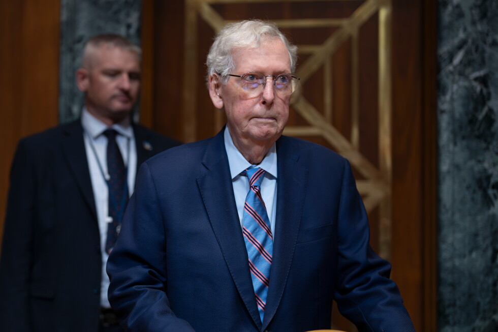 McConnell speaks to Republican leaders as speculation swirls about his health, remains hospitalized McConnell speaks to Republican leaders as speculation swirls about his health, remains hospitalized