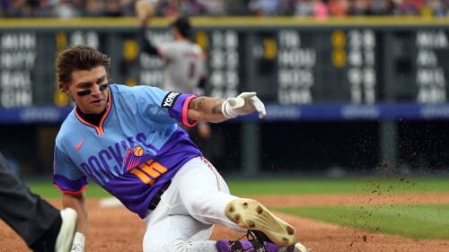 MLB: San Francisco Giants at Colorado Rockies