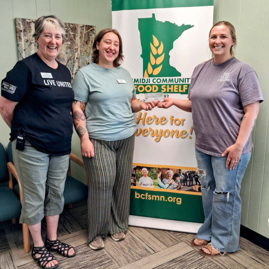 BSU Alum S.J. Tilly donates book proceeds to food shelf BSU Alum S.J. Tilly donates book proceeds to food shelf