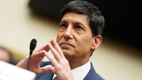 Getty Images Kevin Warsh, chairman of the Federal Reserve, takes questions from Congress
