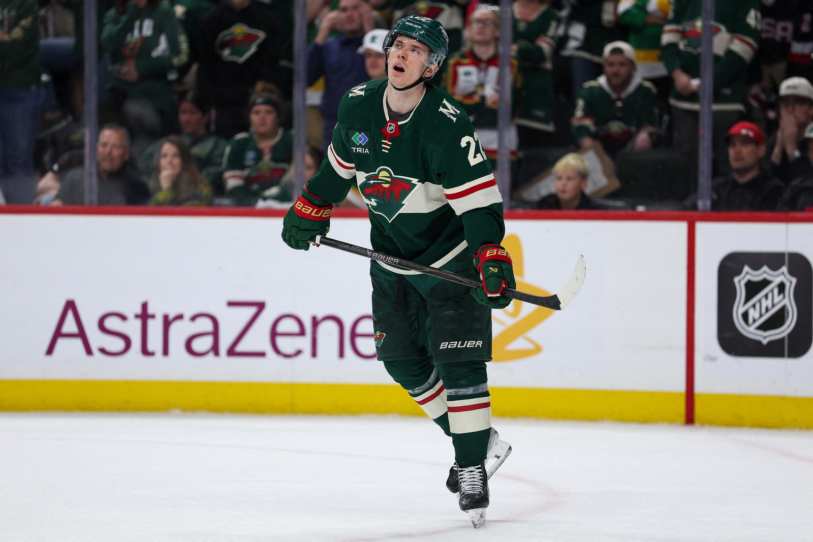 Danila Yurov scored 27 points in 73 NHL games in 2025-26 (Matt Krohn-Imagn Images)