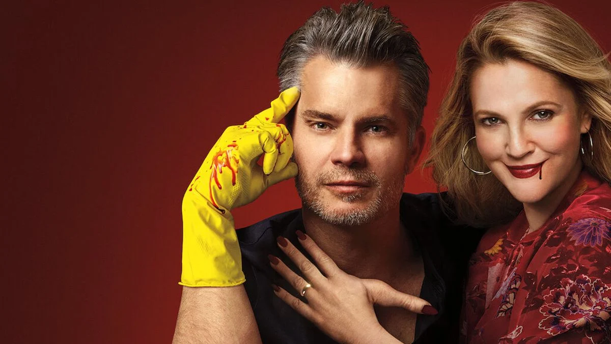 A still for the poster of Santa Clarita Diet, a Netflix supernatural comedy.