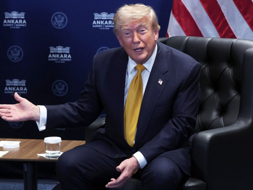 Trump threatens Spain trade, demands US take over Greenland at NATO summit Trump threatens Spain trade, demands US take over Greenland at NATO summit