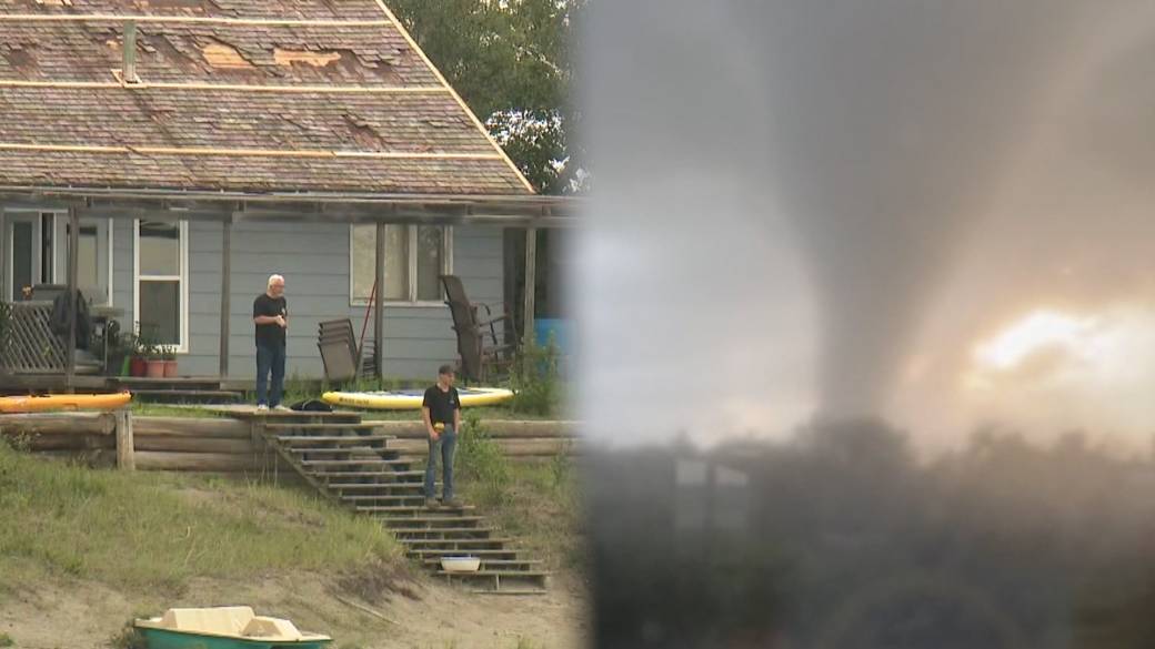Click to play video: 'Tornado touches down, wreaks havoc at provincial park campground in Alberta'