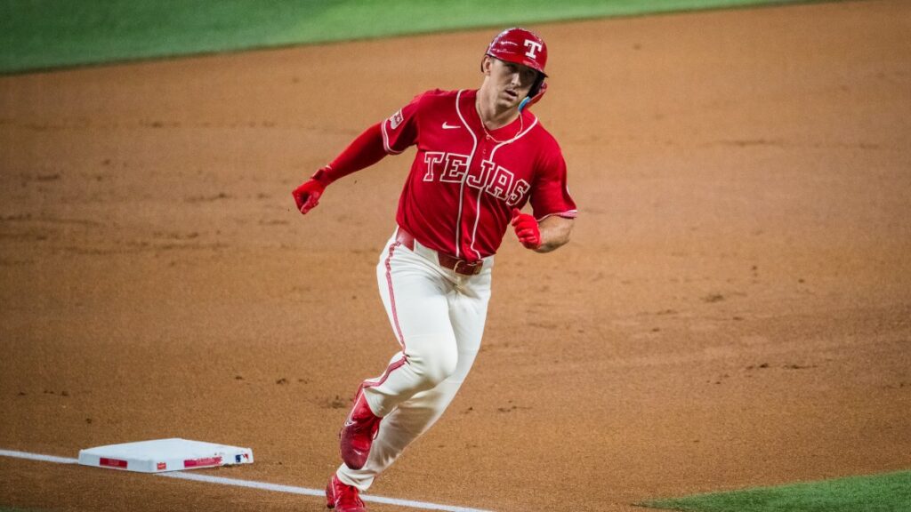 Jake Burger’s homer, 3 RBI, lead Rangers past Mariners to open four Jake Burger's homer, 3 RBI, lead Rangers past Mariners to open four