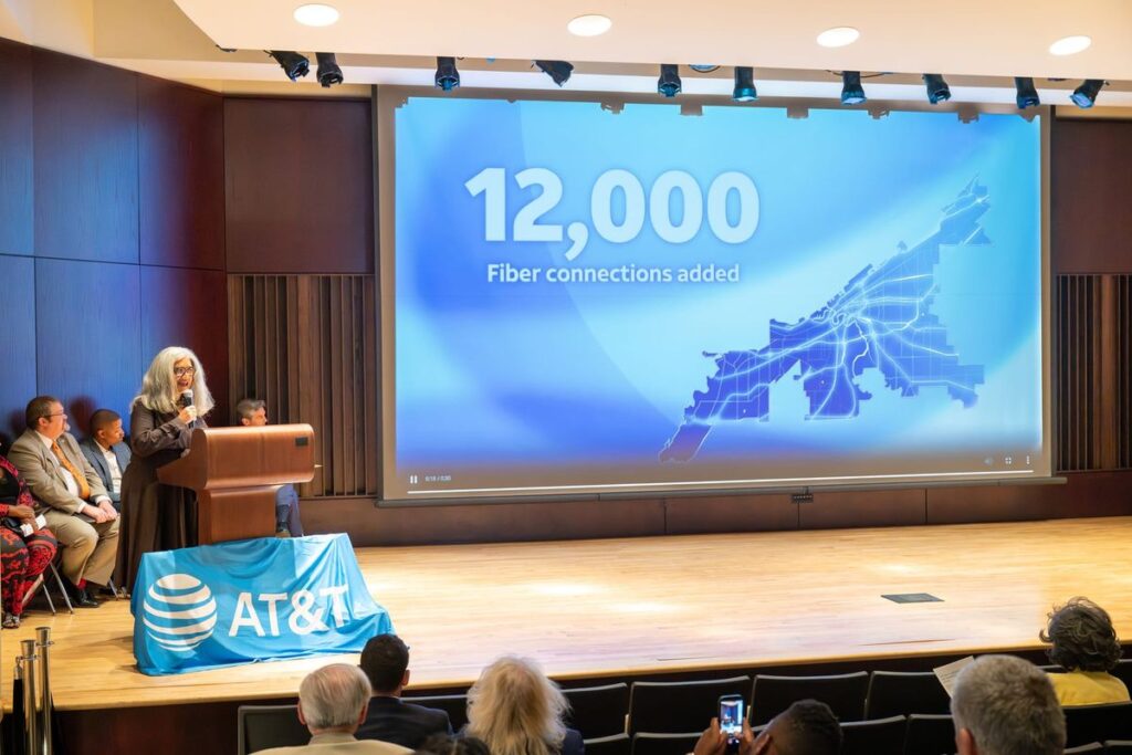 AT&T fiber project nears finish line in East Cleveland AT&T fiber project nears finish line in East Cleveland