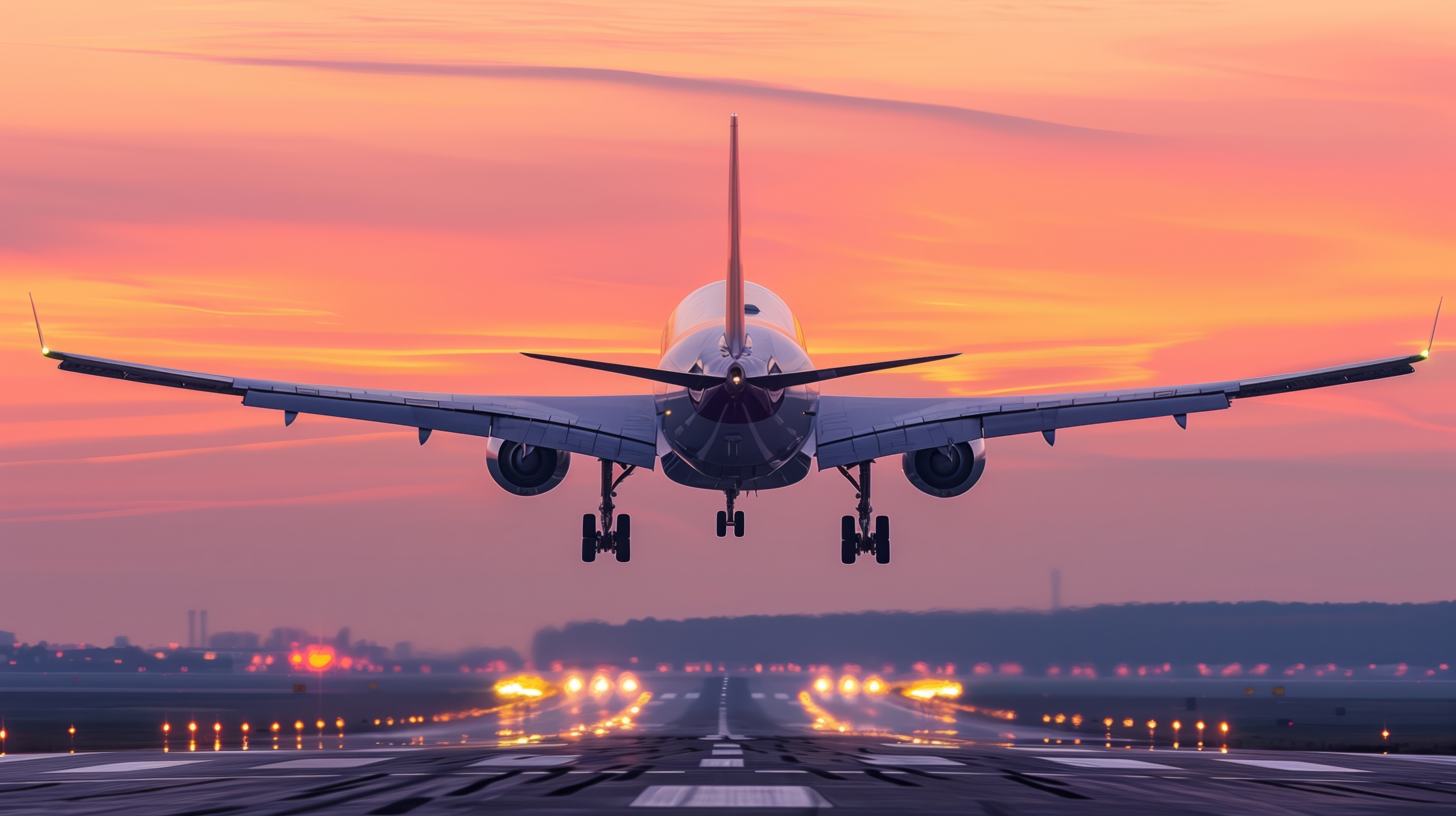 Boeing 777 in sunset for the top risks for airlines in 2026