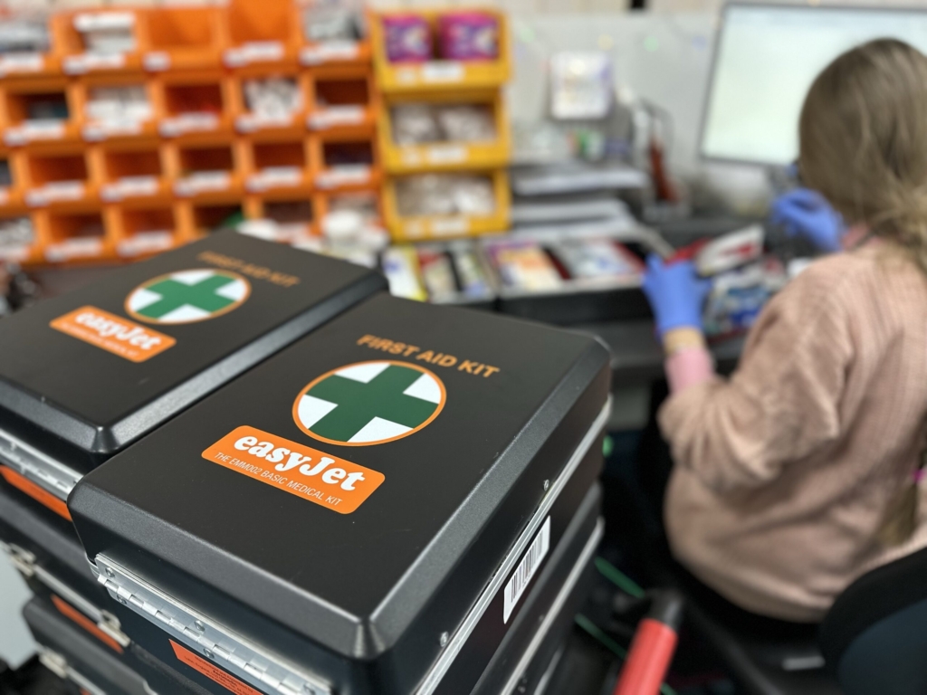 easyJet medical kit