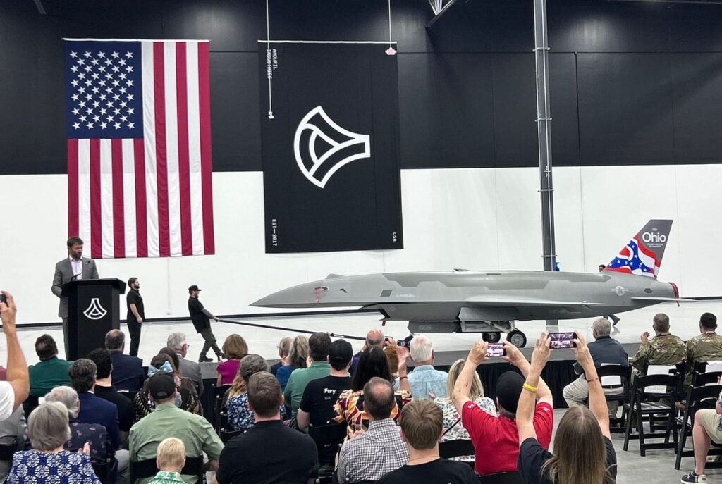First Ohio-built Fury rolls off Anduril's Arsenal