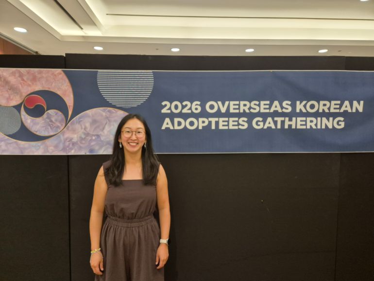 Anne-Kim-Loesch attends the Overseas Korean Adoptees Gathering at Lotte Hotel World in Seoul, South Korea, on May 19, 2026 [Courtesy of Anne-Kim-Loesch]