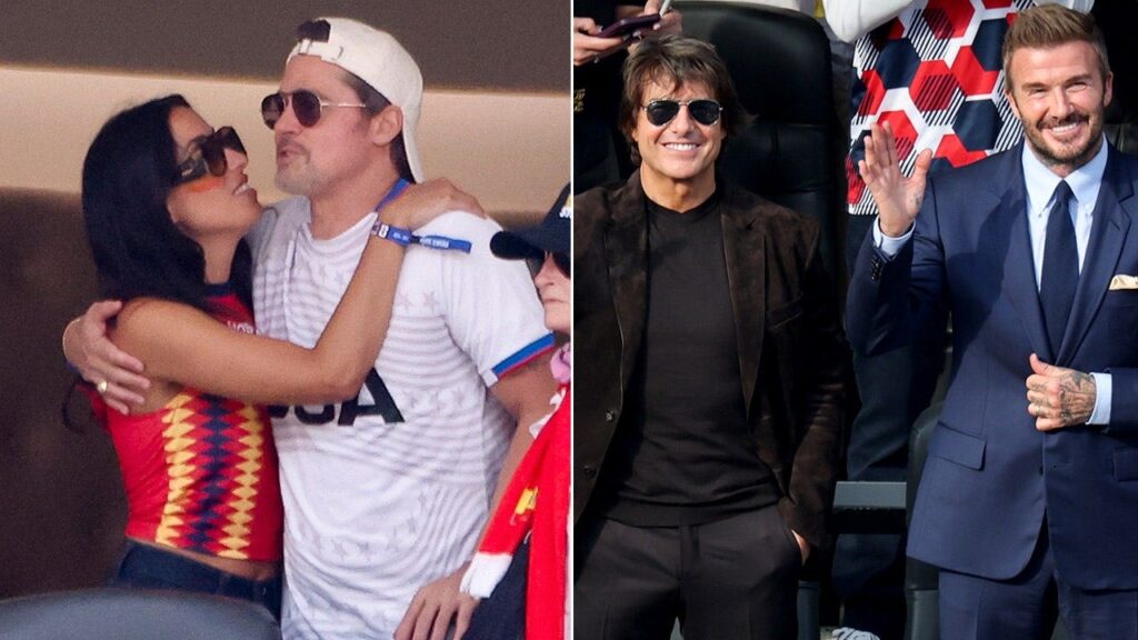 Brad Pitt, Tom Cruise, David Beckham lead star-studded celebrity sightings at 2026 FIFA World Cup Brad Pitt, Tom Cruise, David Beckham lead star-studded celebrity sightings at 2026 FIFA World Cup