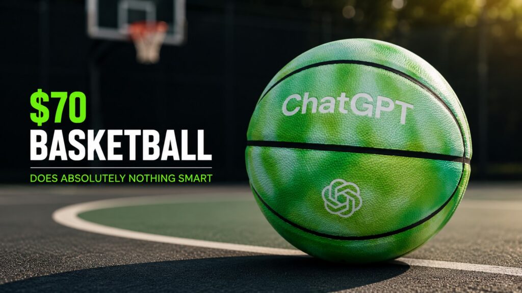 OpenAI Is Selling a $70 Basketball That Does Absolutely Nothing Smart OpenAI Is Selling a $70 Basketball That Does Absolutely Nothing Smart