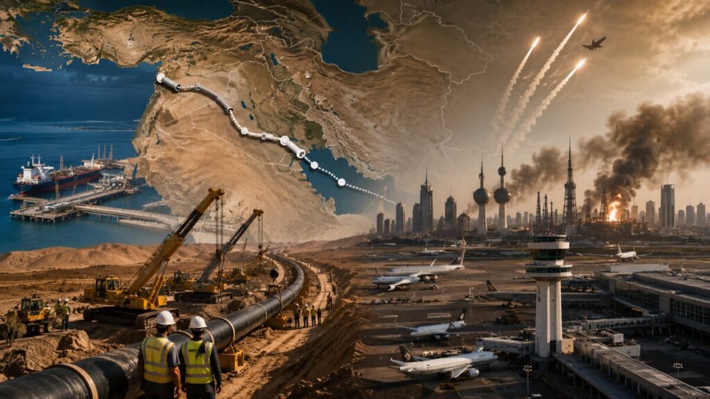 Iraq and Syria Accelerate a United States-Supported Mediterranean Energy Corridor as Iran Attacks Disrupt Kuwait Aviation and Strike Jordan, Reshaping Engineering Travel, Secure Meetings and Corporate Mobility Across the Middle East Iraq and Syria Accelerate a United States-Supported Mediterranean Energy Corridor as Iran Attacks Disrupt Kuwait Aviation and Strike Jordan, Reshaping Engineering Travel, Secure Meetings and Corporate Mobility Across the Middle East
