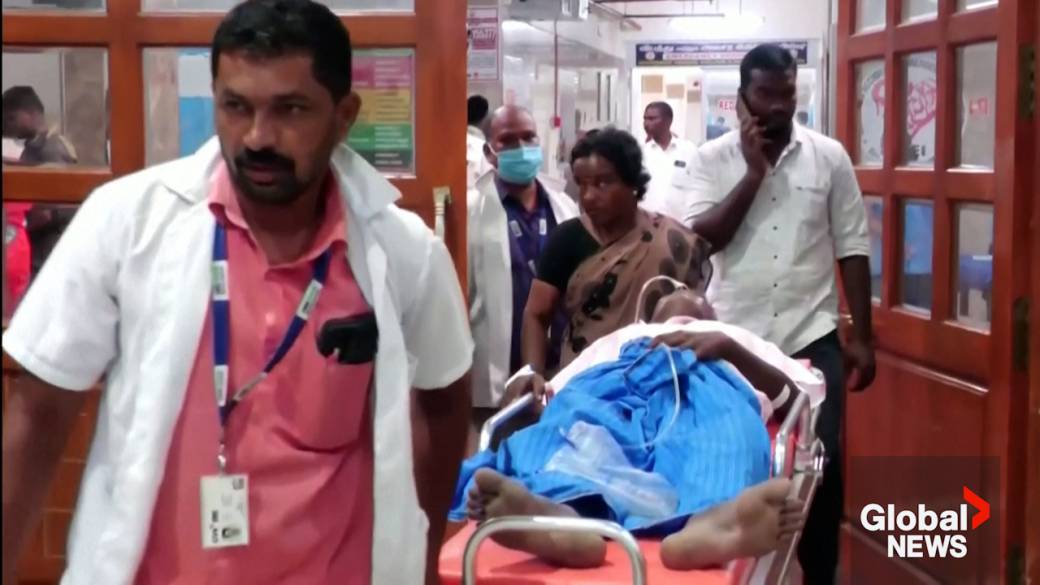 Click to play video: 'Tainted liquor kills over 31 in India’s Tamil Nadu area'