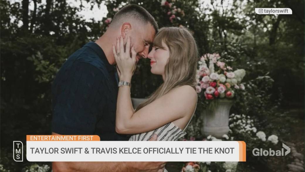 Click to play video: 'Taylor Swift and Travis Kelce wedding: Piecing together what we know'
