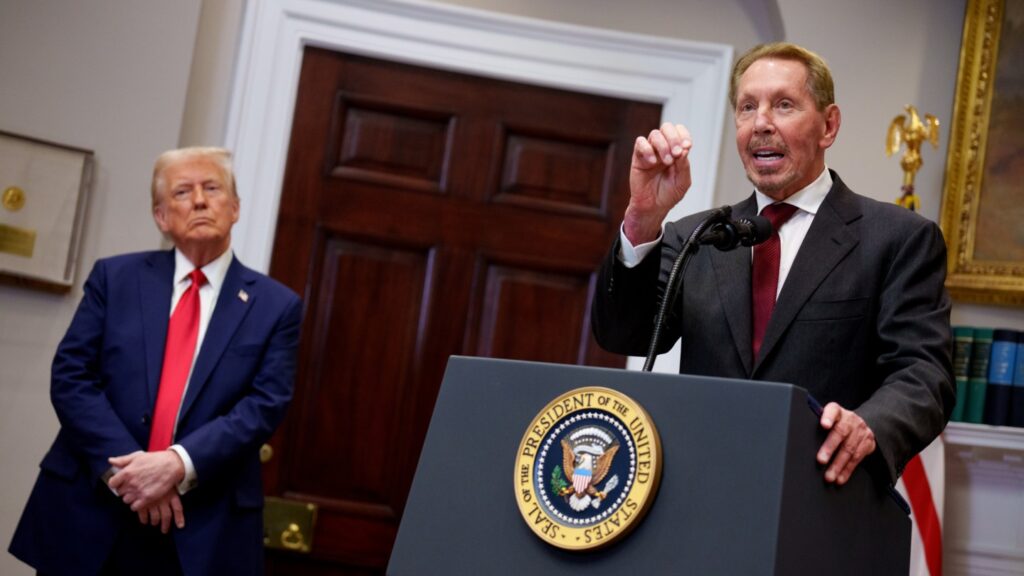 David and Larry Ellison Sued by Paramount Investor Over Alleged Trump Side Deal David and Larry Ellison Sued by Paramount Investor Over Alleged Trump Side Deal
