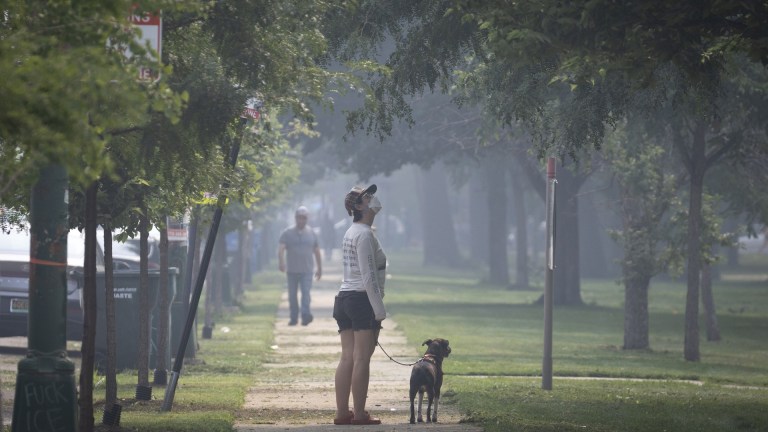 Wildfires in Ontario have spewed a thick blanket of smoke across parts of Canada and the U.S. from Minnesota to northern Virginia. Milwaukee reported its worst air quality in history, and two Toronto hospitals recorded an 80% uptick in emergency room visits.