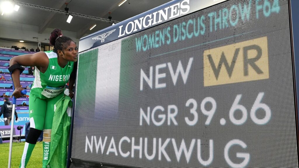 Record-breaking Nwachukwu in cloud nine, gets $10,000 cash reward