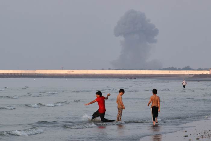 US strikes expand into northern Iran as it disables ship trying to run blockade US strikes expand into northern Iran as it disables ship trying to run blockade