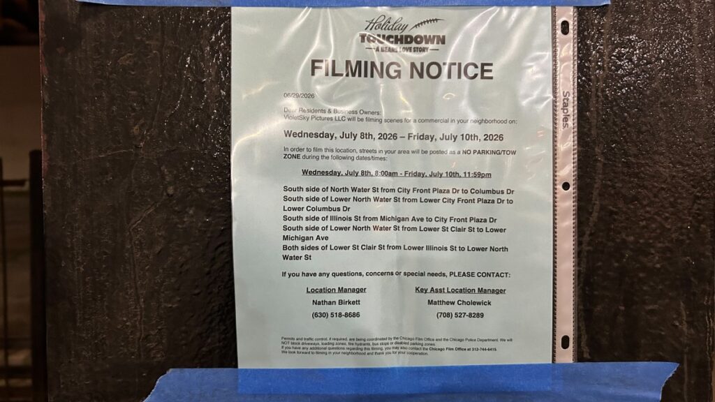 Christmas in July? Bears-themed Hallmark holiday movie spotted filming in Chicago Christmas in July? Bears-themed Hallmark holiday movie spotted filming in Chicago