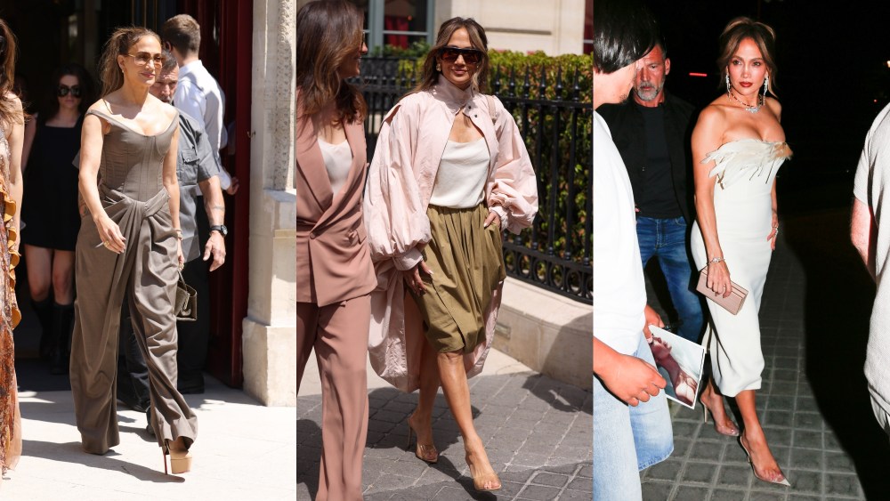Jennifer Lopez Makes Clear Shoes and More Heel Styles Key to Her Paris Fashion Week Wardrobe Jennifer Lopez Makes Clear Shoes and More Heel Styles Key to Her Paris Fashion Week Wardrobe