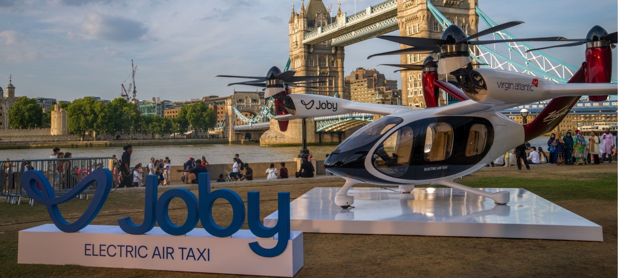 Joby Aviation partners with Virgin Atlantic on electric air taxi services