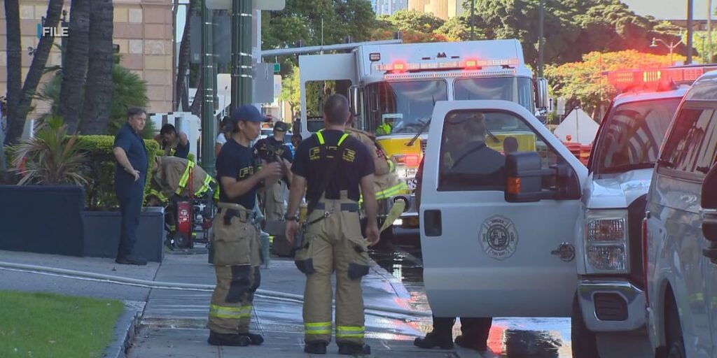 Topa Financial Center remains without power after chiller leak