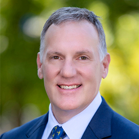 Portrait of UC Davis Health interim CEO Mike Condrin