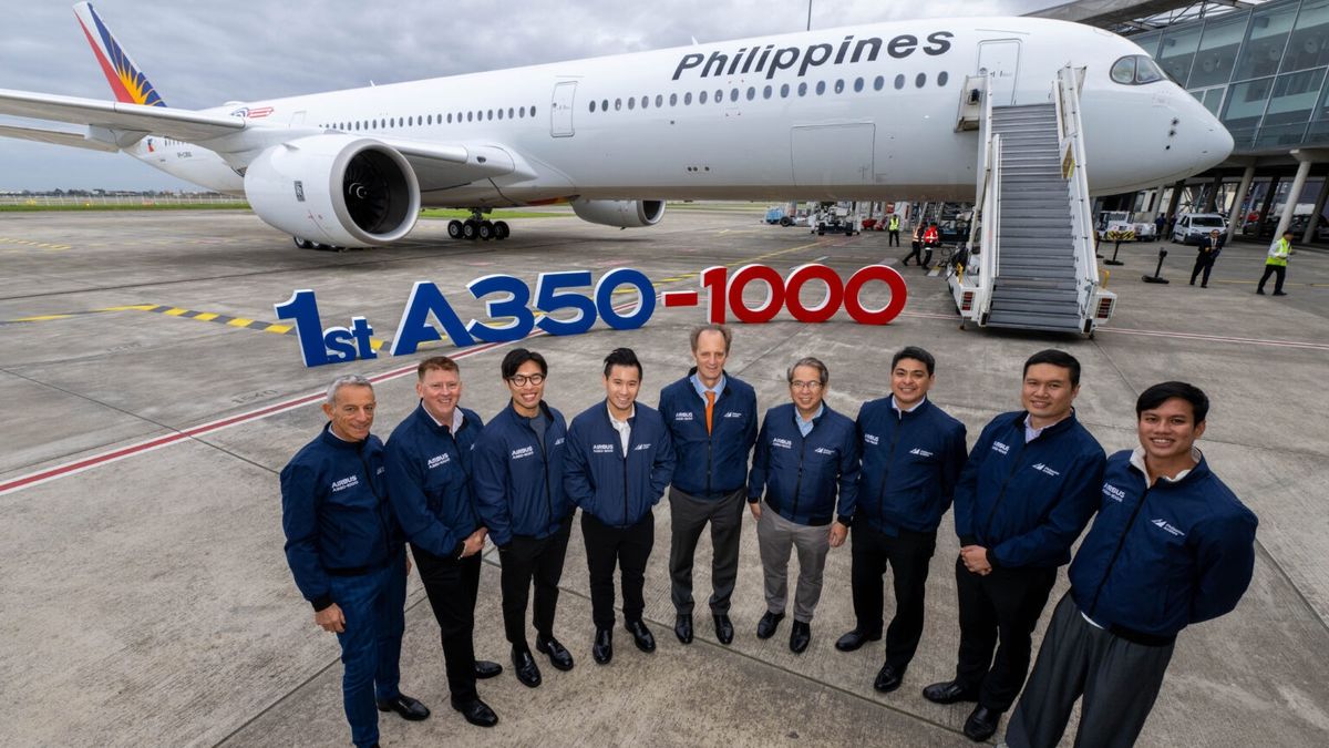 Philippine airlines first airbus a350