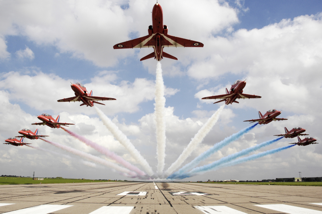 The Red Arrows will be part of the flying display at RIAT 2025