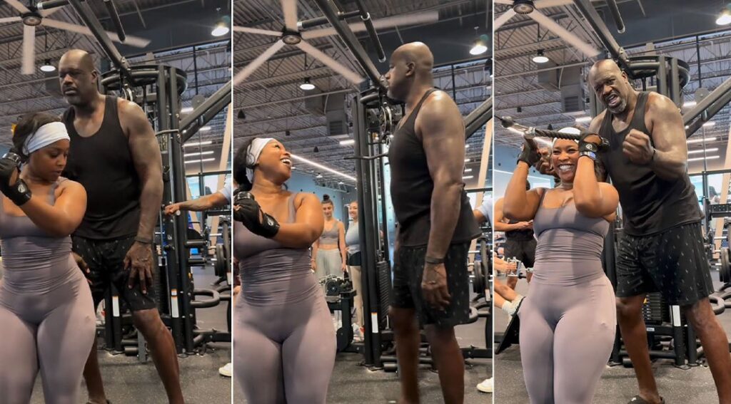 Shaquille O’Neal Crashes Influencer’s Workout in Viral Gym Video—and She Had No Idea Who He Was Shaquille O'Neal Crashes Influencer's Workout in Viral Gym Video—and She Had No Idea Who He Was